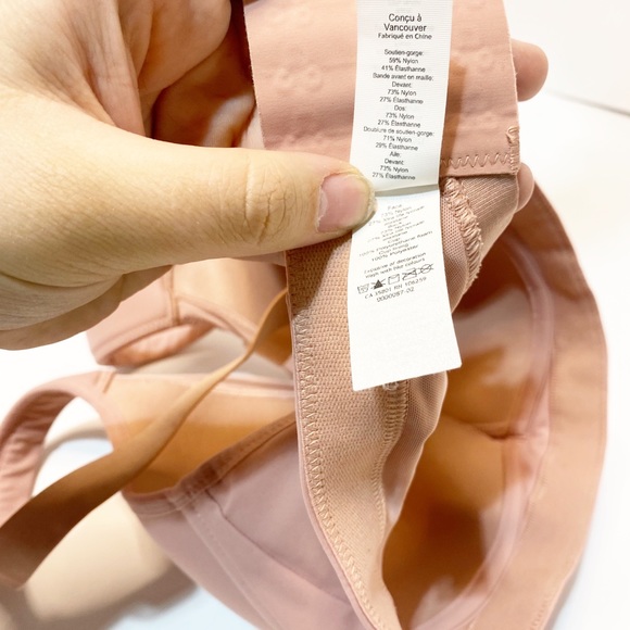 Lululemon Run Times Bra High Support Pink Pastel - Picture 6 of 7